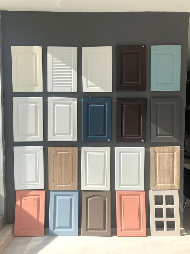 انواع درب کابینت آشپزخانه ممبران