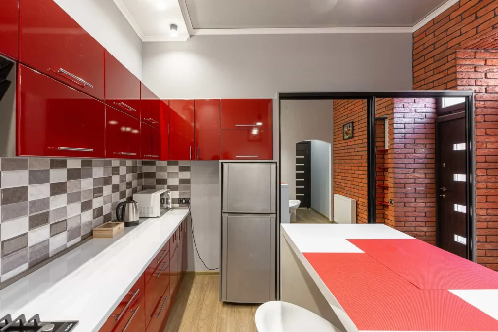 معایب کابینت آشپزخانه های گلاس