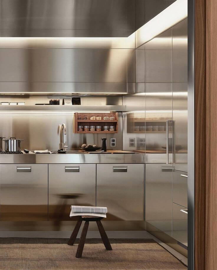 کابینت استیل آشپزخانه