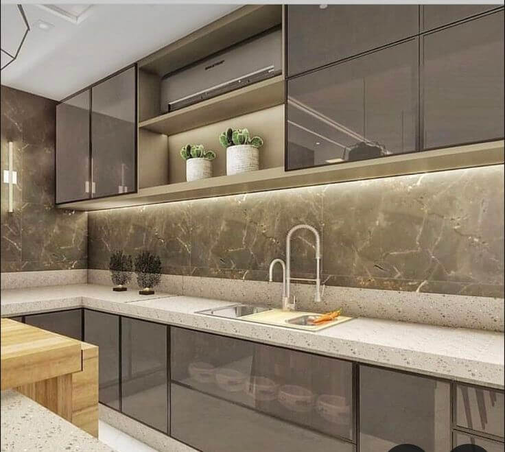 متریال های مختلف کابینت