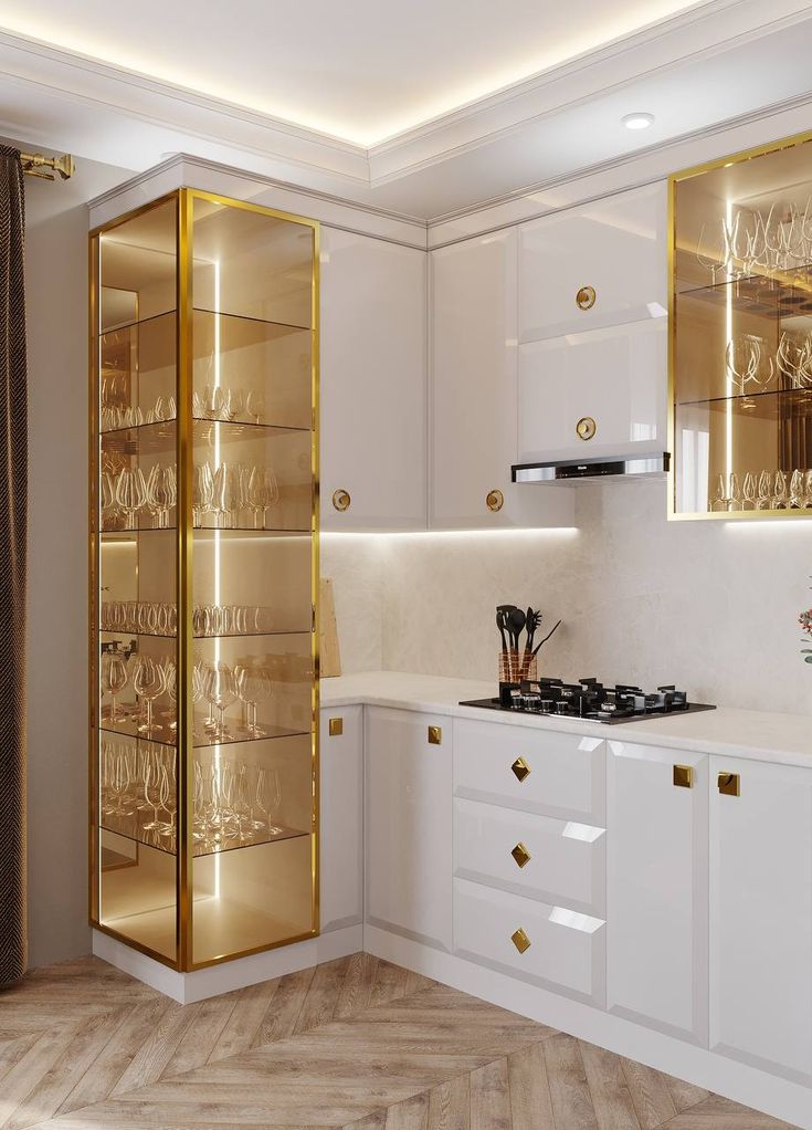 اجرای کابینت نئو کلاسیک با طراحی خاص توسط آرتان دکور در اصفهان