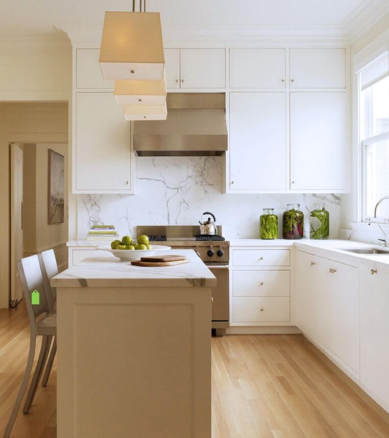 نمایی از کابینت آشپزخانه مدرن ساخته شده توسط آرتان دکور در اصفهان